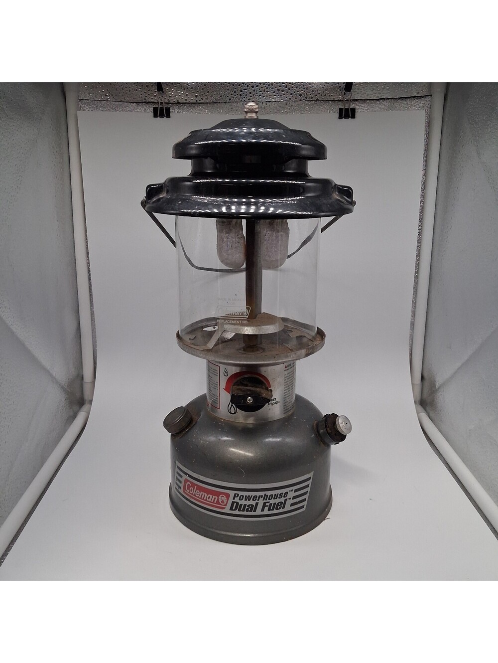 Coleman 295A700 Powerhouse Dual Fuel Lantern 2 Mantle Made USA Camping